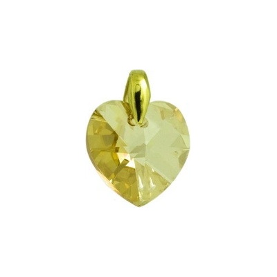 iŠperky Strieborný prívesok srdiečko Swarovski ID 108365