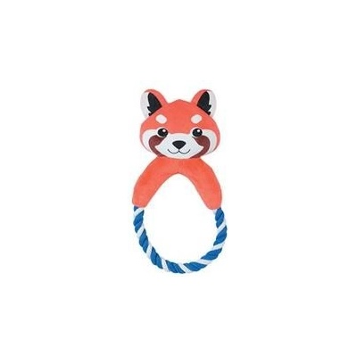 Zolux Hračka pes CALINOU PANDA ROPE plyš 1 ks