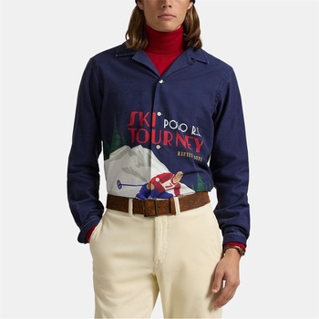 Image 1 of Ralph Lauren Ski Shirt - Ski Poster