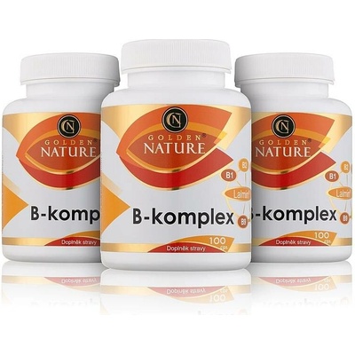 Golden Nature B-komplex Lalmin 2+1 300 kapslí