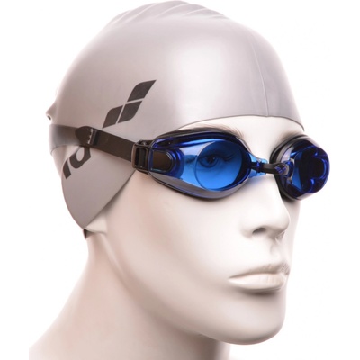 arena очила за плуване arena zoom x-fit черно-син