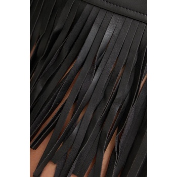 Never Fully Dressed Пола Never Fully Dressed Vegan Leather Mini Fringe Jaspre (NFDSK591)