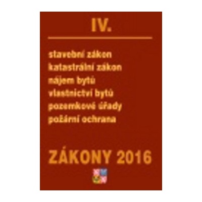 Zákony IV/2016