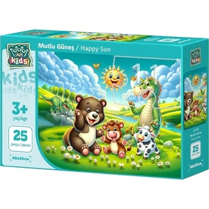 Art Puzzle Детски пъзел Art Puzzle от 25 XXL части - Щастливо слънце (35048) - baby