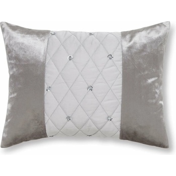 Catherine Lansfield Zamatový vankúš Sequin Cluster 30x40