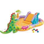 Intex Басейн INTEX - Надуваем център за игра с пързалка Динозаври Dino Park, 201 х 157 х 69 см (428628)