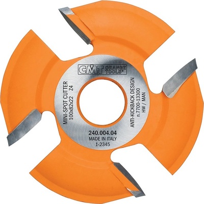 Cmt Kotouč pro zásmolky D100x8 d22 Z4 R30 HM 240.004.04