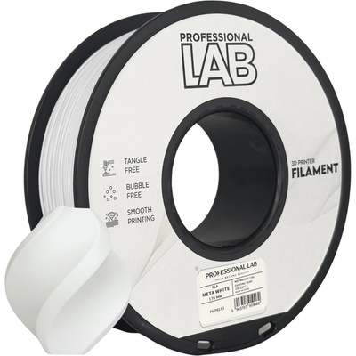 Professional Lab FG-P82-E1, 3D филамент, PLA, 1, 75mm, 1000g, Бял (Meta white) (FG-P82-E1)
