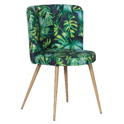 Carmen Модерен трапезен стол Carmen 525 - Зелен (3530301_1)