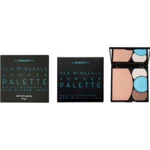KORRES Лятна палитра за лице и очи , Korres Sea Minerals Summer Palette Blue Waters