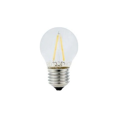 Optonica LED Filament žárovka E27 G45 2w Teplá bílá