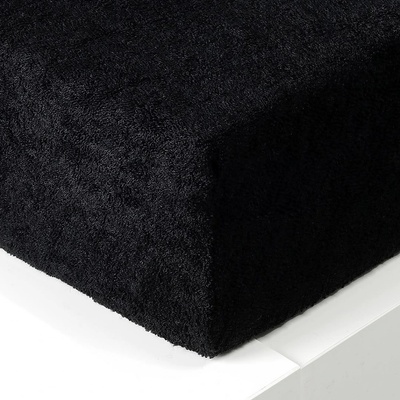 Xpose Froté prostěradlo Exclusive černé 90x200