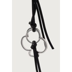 AllSaints ключодържател от кожа CLUB (W185XF)