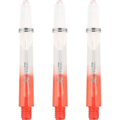 XQMax Darts Gradient with Logo - midi - clear red – Zboží Dáma