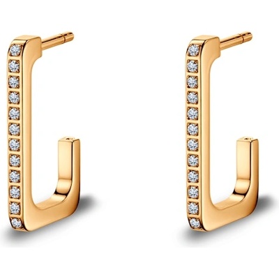 SAVICKI Обеци Savicki: двуцветно злато, диаманти