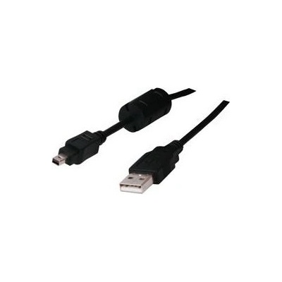 Logo 31178 USB (2.0), USB A M- 4 pin M, 1.8m, černý