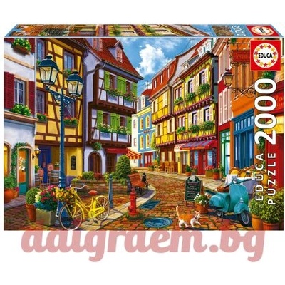 Educa Пъзел educa 19945 - 2000 части - Светла улица (edu19945)