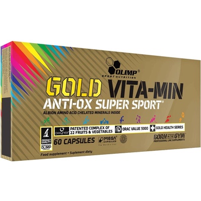 OLIMP Gold Vita-Min Anti-Ox super sport 60 kapsúl