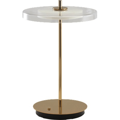 UMAGE Asteria Glass Move Настолна лампа безжична, полиран месинг (2685)