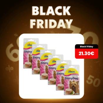 GimBorn ShinyDog kura a tuniak 6 x 2 x 85 g