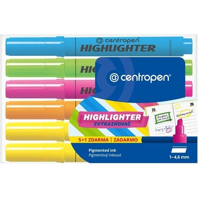 Centropen 8552/6 5 ks + 1 ks