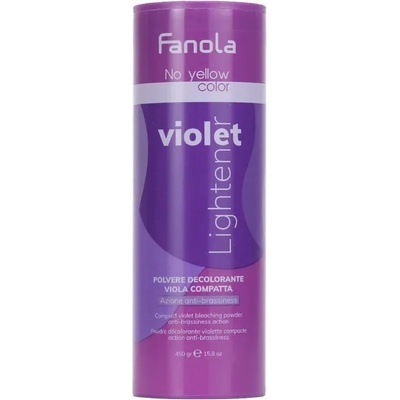 Fanola No Yellow Изсветляваща пудра Violet Lightener, 450 g