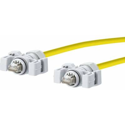 Metz Connect 141N113K13KA0 RJ45 CAT 6 S/FTP 10m žlutý