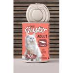 Deli Gusto Cat Salmon- хапки в сос със Сьомга 415гр