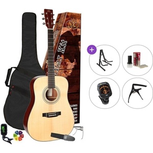 SX SD704K Premium SET Natural Акустична китара