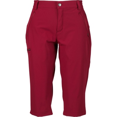 Heber Peak Дамски туристически панталон Heber Peak Women's MapleHe. Trekking Capri Pants Walking trousers - Dark Red - размер XL (110-1666-0315)