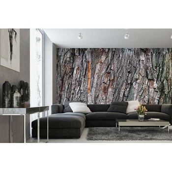 DIMEX ART s. r. o Самозалепваща се флизелинова фототапета дъбова кора 375 x 250 см
