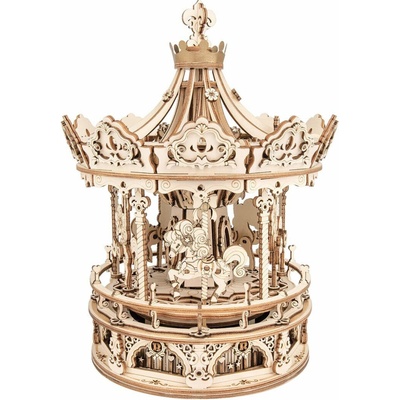 Robotime Rokr 3D Romantický kolotoč s hudbou AMK62 384ks