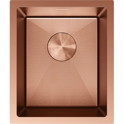 Mexen Trixo стоманена мивка с едно отделение 370 x 440 мм, мед HC - 6412371000-65HC (6412371000-65HC)