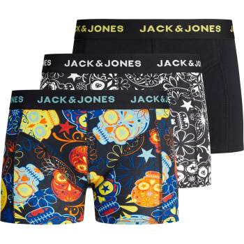 Jack and Jones Боксерки Jack and Jones Kids' Skull Pack Trunks - Black