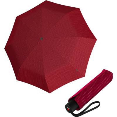 Knirps A.050 MEDIUM Joy red elegantní dámský skládací deštník