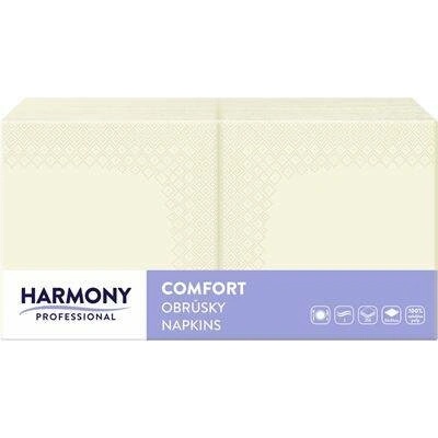 Harmony Ubrousky 2V cream/krémové 33x33 cm 250 ks