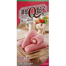 Q Brand Roll Jagponské Koláčiky s príchuťou jahodovo-mliečnu 150 g