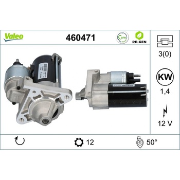 Startér VALEO 460471