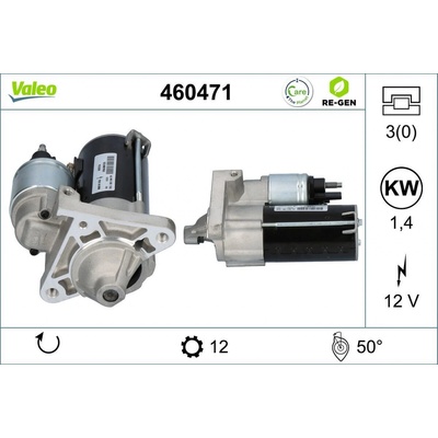 Startér VALEO 460471