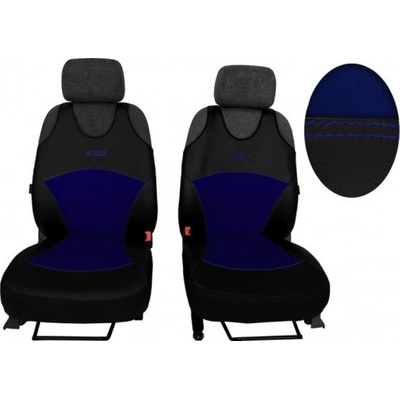 Autopoťah Pok-ter Autotričká Active Alcantara B modré Koža-alcantara