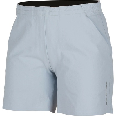 Northfinder dámske turistické strečové loose fit šortky Bobbi lightblue BE-4507OR