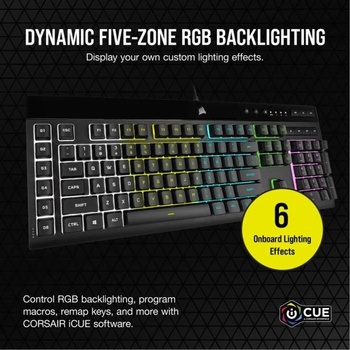 Image 1 of Corsair K55 RGB Pro US (CH-9226765-NA)