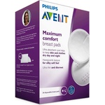 Philips Еднократни подплънки за гърди Philips Avent - 100 броя (SCF254/13) - baby