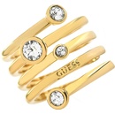 Guess Luxusné špirálovitý prsteň UBR84056