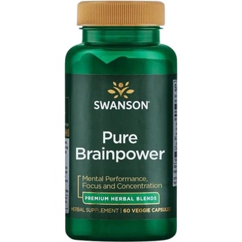 Swanson Pure Brainpower | Mental Performance [60 капсули]