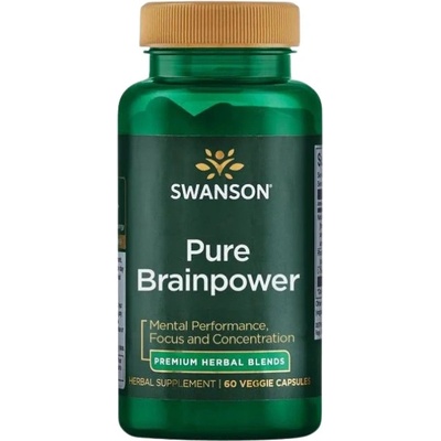 Swanson Pure Brainpower | Mental Performance [60 капсули]
