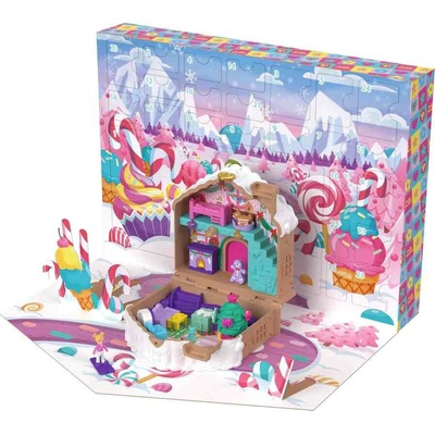 Mattel Polly Pocket Adventní kalendář 2025 Perníková chaloupka, JFV13