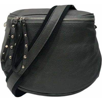 Vera Pelle kožená crossbody 04-208 šedá