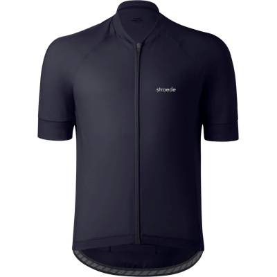 straede Мъжка фланелка с къс ръкав за колоездене straede Kaern Jersey Cycling jersey - Black - размер XXL (056-3736-0116)