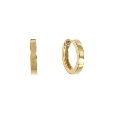 INFINITYSILVER Strieborné pozlátené náušnice krúžky 1,5cm OE305G